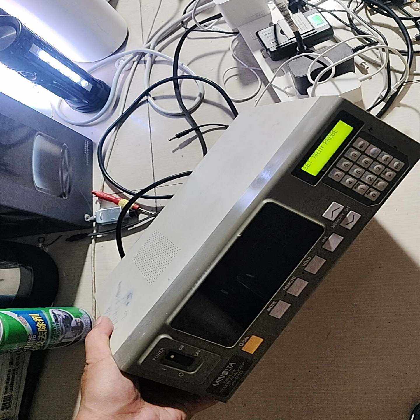 美能达色差分析仪CA-210色相分析仪，成色如图所示实物拍摄--议价