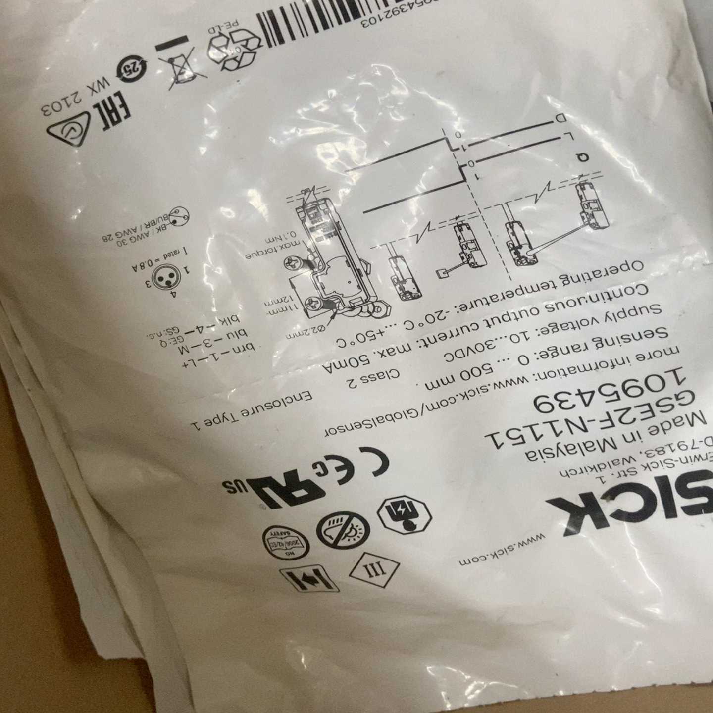 GSE2F-P1151，西克接近开关，功能，余货，标~询价