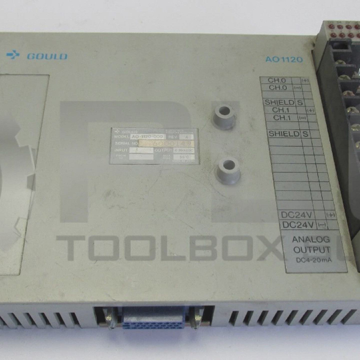 GOULD AO1120000 AO1120 Modulo Di Uscita Analogica - 实物图