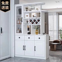 新款客厅玄关隔断柜屏风柜鞋柜一体双面酒柜进门间厅柜门厅装饰柜