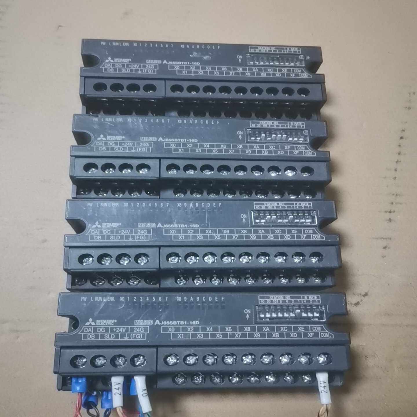 AJ65SBTB1-16D，三菱CCLINK远程IO模块，拆--议价商品