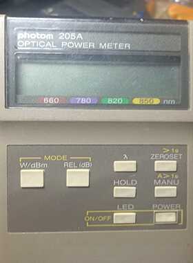 【议价】照度仪PHOTOM光学功率计205A型/适用于塑料纤维测量适用