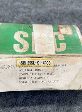 韩国SBC滑块导轨SBL25SL-K1-4PCS现货--议价商品