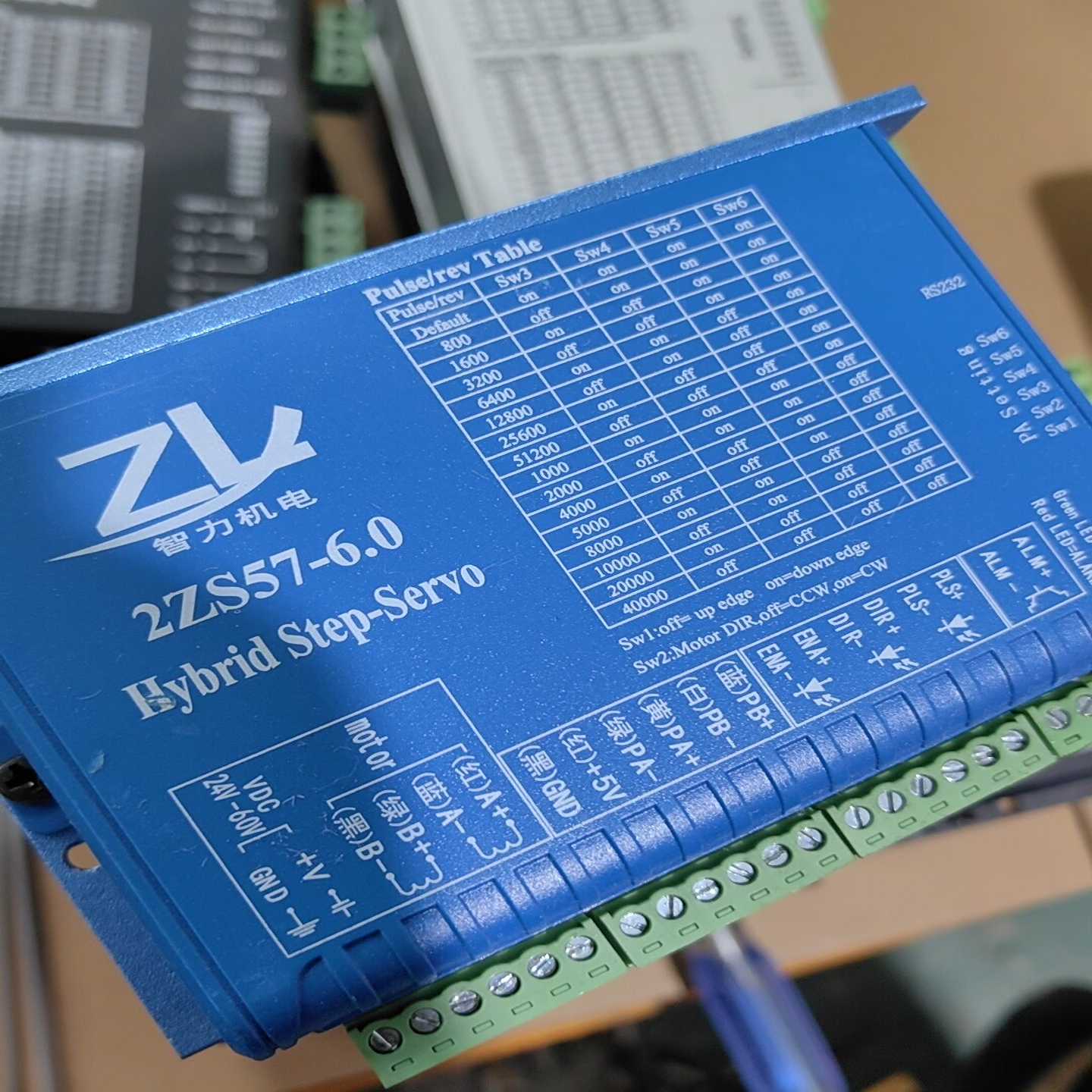 议价拆机2套智力步进马达2ZS57-6.0,电机572L.80B