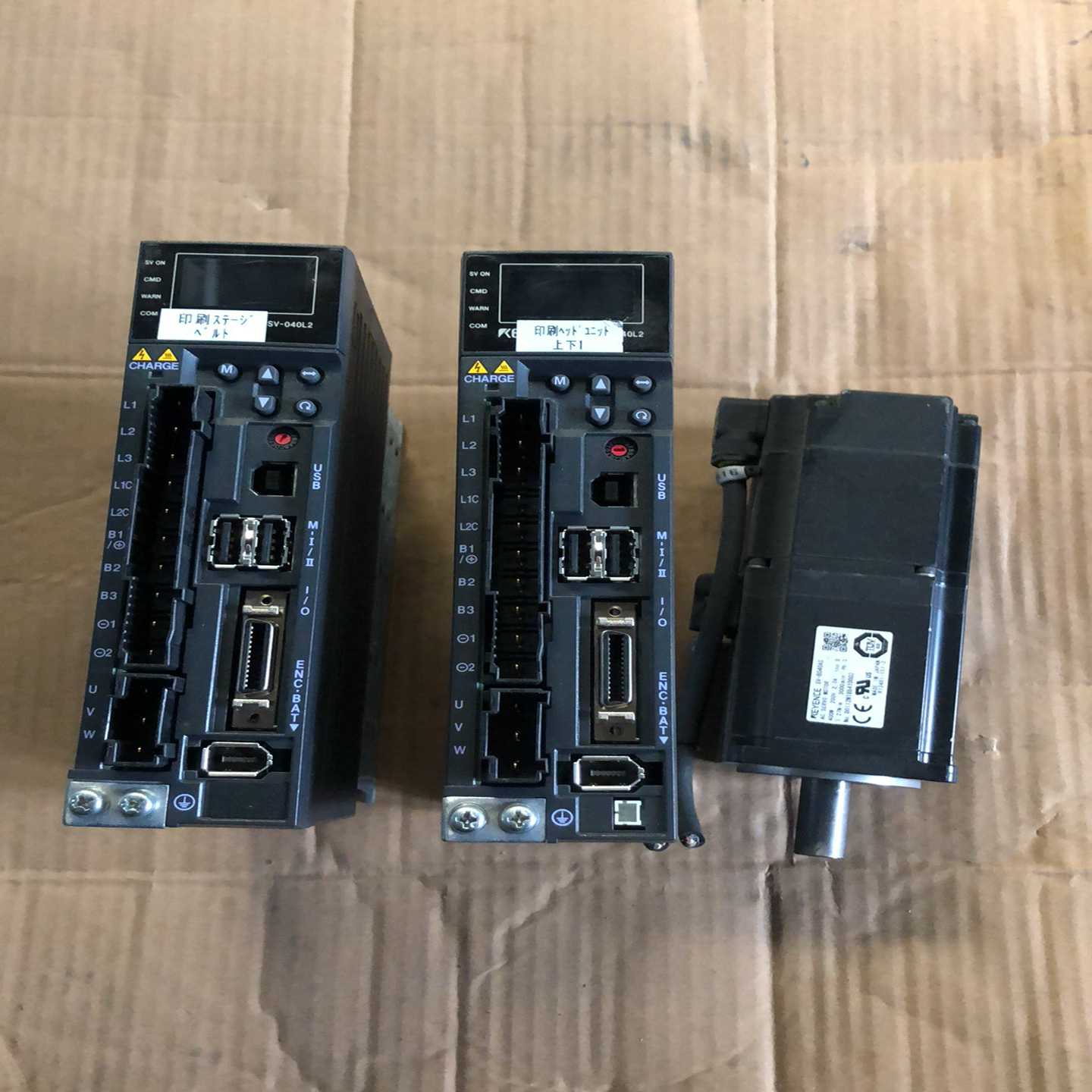 【议价】基恩士伺服400W，SV-040L2，SV-B040AS适用