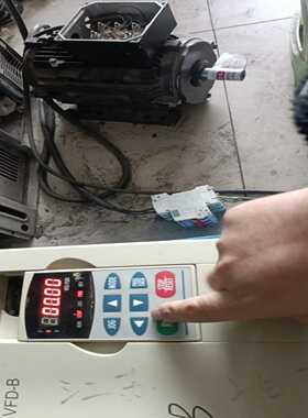 变频器VFD075B43A测试，，有需