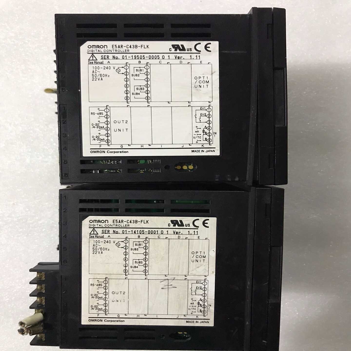询价欧姆龙控制器E5AR