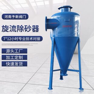 304不锈钢旋流除砂沙器自动排污河水沙水分离器 井水离心式过滤器