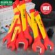 老A工具绝缘开口扳手呆扳手耐压VDE维修工具电工用扳手6mm 24mm