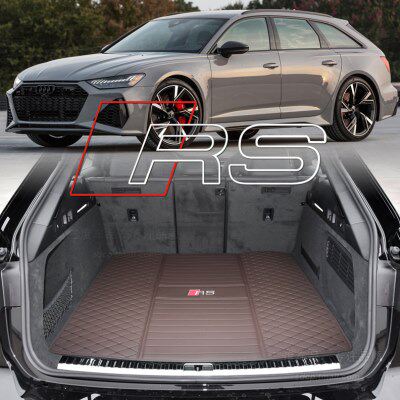 23奥迪rs6后备箱垫 a6allroad rs6 avant s6 rs6 a6旅行车 c8专用