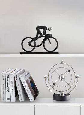 现代简约摆件客厅小众酒柜电视柜玄关别墅样板间软装设计感装饰品