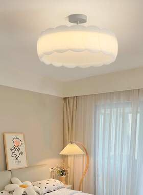 北欧莲花灯餐厅卧室现代简约创意环保智能遥控吸顶灯ceilinglight