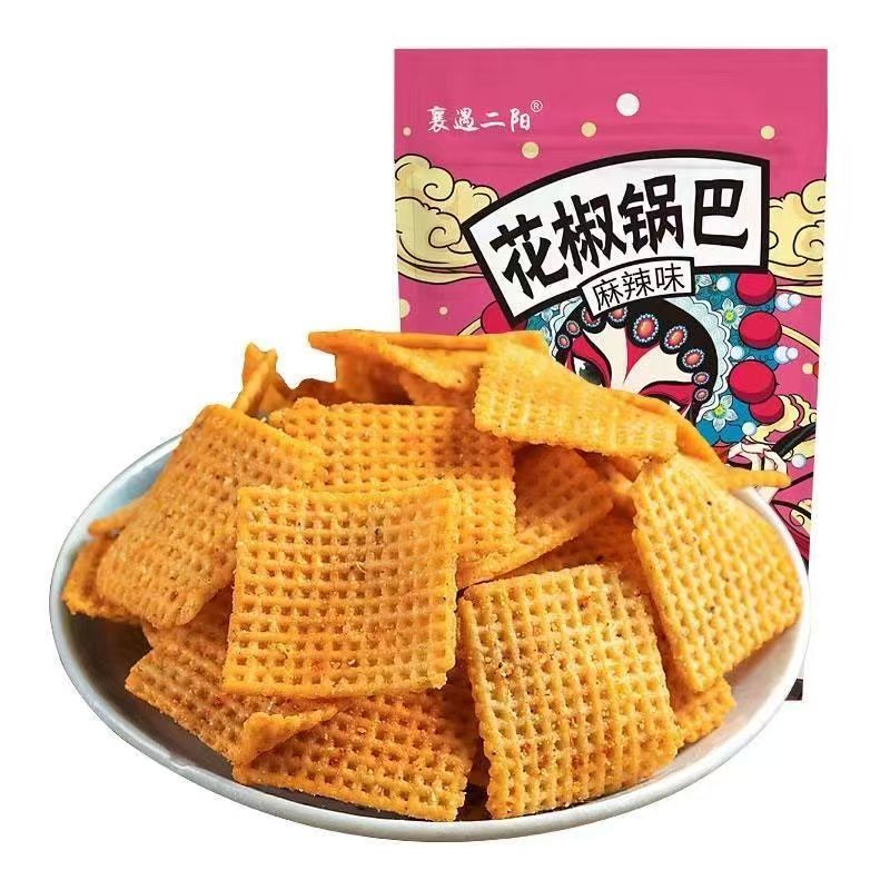 襄遇二阳老襄阳手工锅巴400g网红散装解馋耐吃充饥零食小包装特产