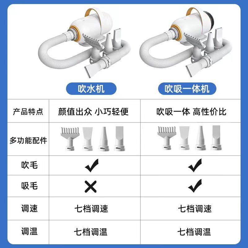 以宠之名宠物吹水机猫咪洗澡烘干大功率静音吹风机大型犬吹毛神器