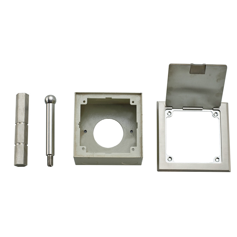 免费定制不锈钢沉降观测点保护盒不锈钢水准点标志测量标志测量钉