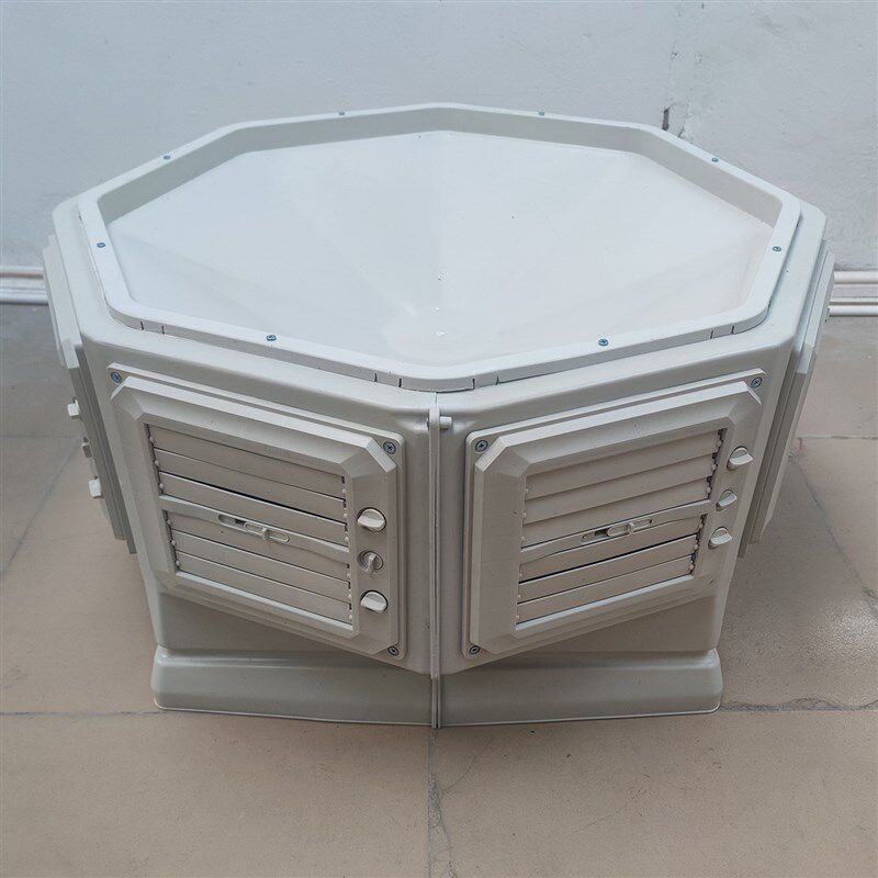 水冷风机环保空调塑料蘑菇头多四面八面出风口主机弯头导风管