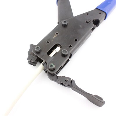 锥型F头挤压钳 锥形冷压F头 锥形冷压钳 75-5有线电视线制作工具