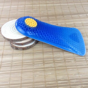 超软硅胶蜂窝状弹力隐形内增高鞋垫1.5cm半码垫隐形内高跟男女式