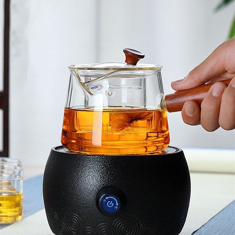 花茶壶耐高温加厚过滤玻璃泡茶耐热养生壶茶具烧水围炉煮茶,餐饮具,茶壶,淘宝优惠券,粉丝福利购,淘宝优惠卷