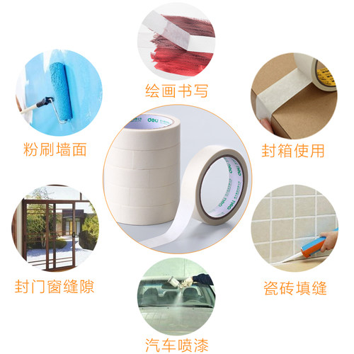 美纹纸胶带美术生写字美文胶纸胶带美缝纸分色纸装修喷漆遮蔽