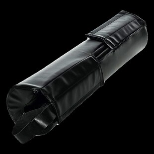 皮革杠铃护肩垫深蹲保护套懦夫家用臀推臀桥举重护颈健身蹲腿护具