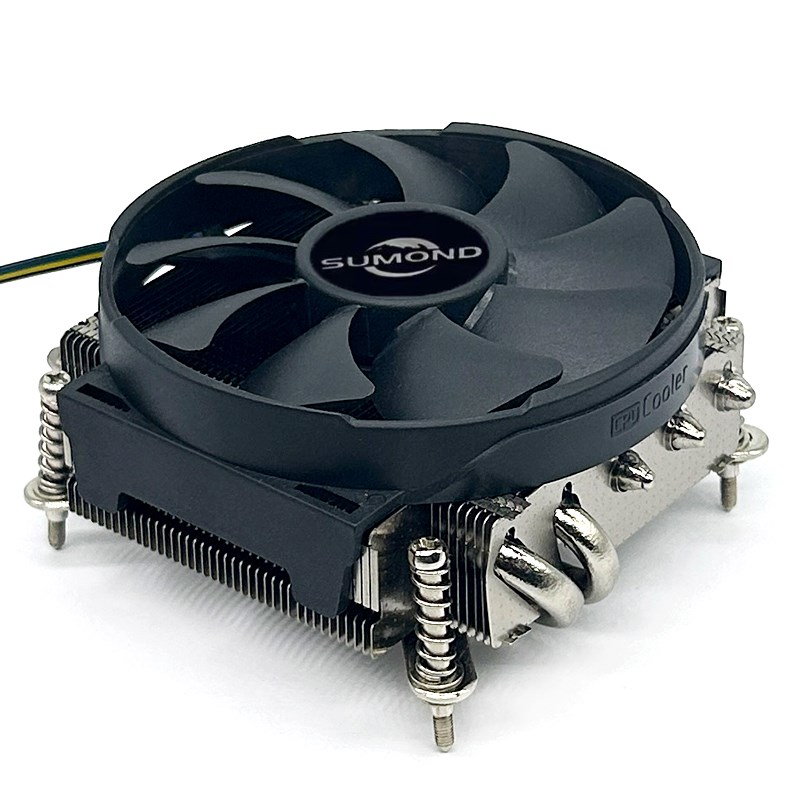 ITX电脑机箱48高115X 1700 1366 cpu散热器薄款下压镀镍12代1240