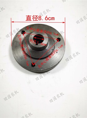 中型拖拉机配件适配310q0江淮395油泵盘3孔柴油机柴油泵法兰连接