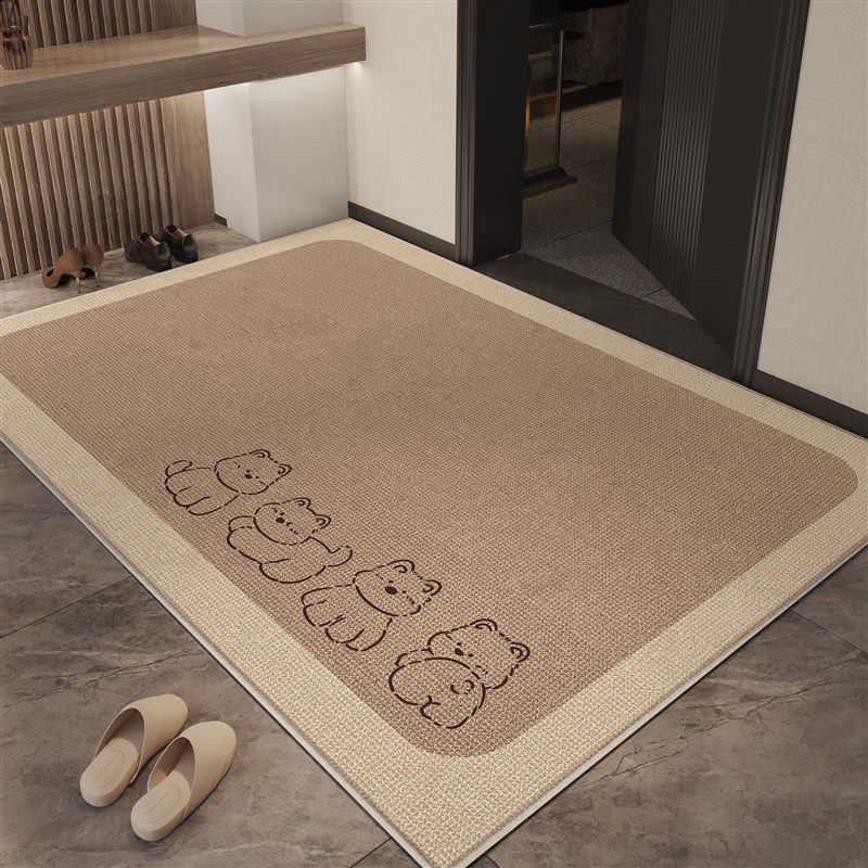 地垫入户门垫2025新款门口进门玄关地毯门外原木耐脏免洗防滑脚垫,居家布艺,入户地垫,淘宝优惠券,粉丝福利购,淘宝优惠卷