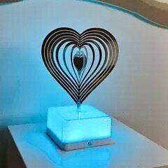 网红旋转氛围灯卧室情调高级感摆件卧室浪漫小夜灯台灯生日礼物