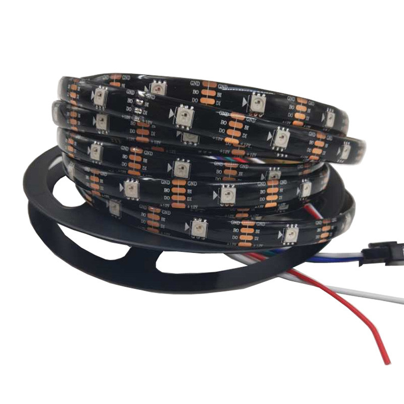 全彩144灯WS2815幻彩LED灯带条12V内置IC断点续传5050RGB单点单控
