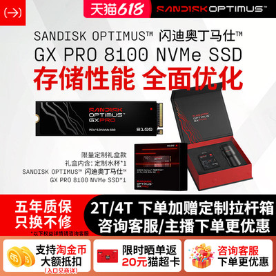 闪迪OptimusGXPRO8100固态硬盘