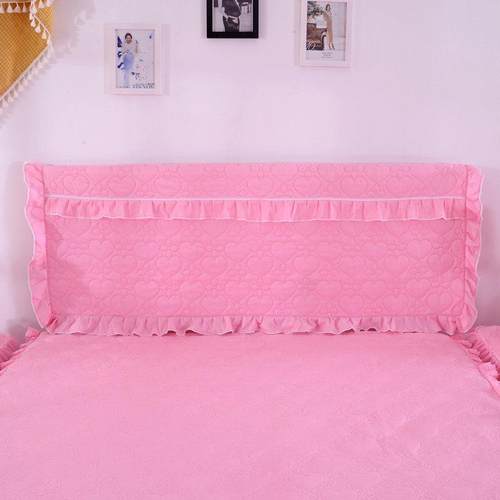 简约全包床头罩床头套夹棉加厚床头软包靠背套皮床防尘保护套布艺