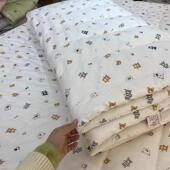 定制棉絮幼儿园小薄被夏季 午睡夏凉被儿童棉被春秋被芯115x140cm