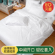一次性床单床品床上四件套被套枕头套加厚白色套装 旅行马桶垫灭菌