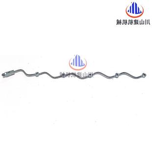 现代R530掘215 三菱6D16回喷油嘴回油管柴柴油泵油管油管铁管挖