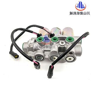10191 挖机配件适掘用神钢SK210240 3三80 250 11电磁6阀联组