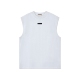 INNERSECT小LOGO重磅纯棉无袖 T恤男女运动背心坎肩潮牌2025SS夏季