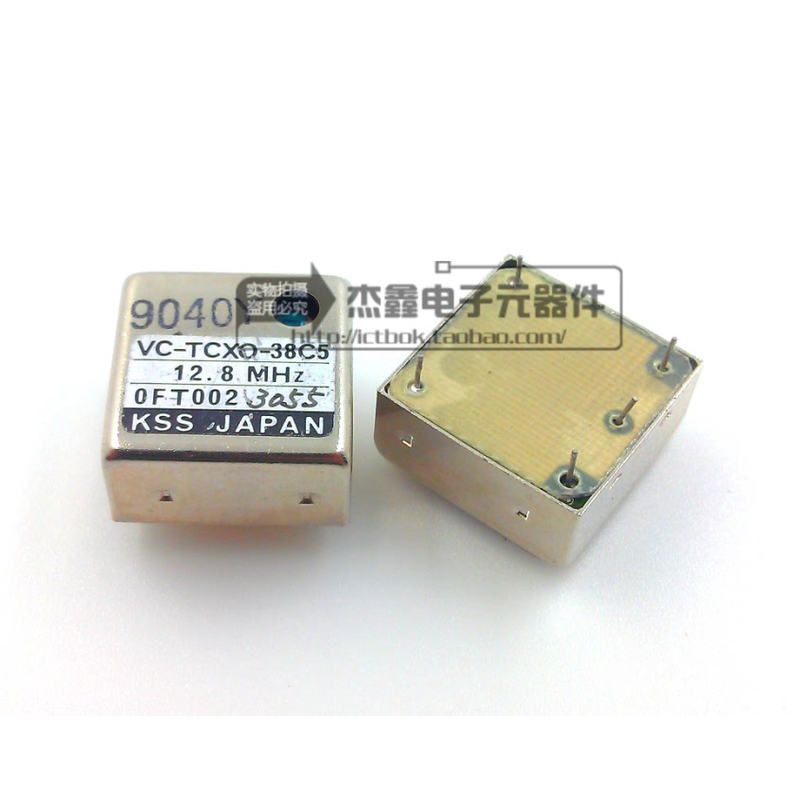 VC-TCXO-38C5 日本KSS 可调 TCXO温补晶振 12.8MHZ 直插温补