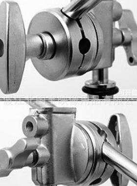 摄影灯架魔术腿 Cstand C型架配件 转接轮灯架转接头 魔术头 现货