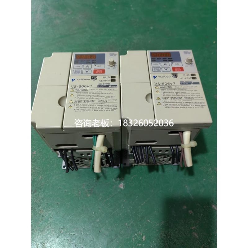 拍前询价（拍前询价）安川VS-606V7变频器CIMR-V7AT42P2 2.2KW 38