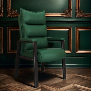 棋牌室专用椅打麻将凳茶室靠背久坐舒适办公会议会客椅子麻将椅子