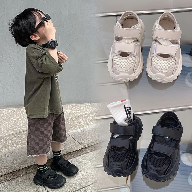 半凉儿童凉男鞋2025巨好儿童男凉鞋男软底不累脚超火看的运动厂家