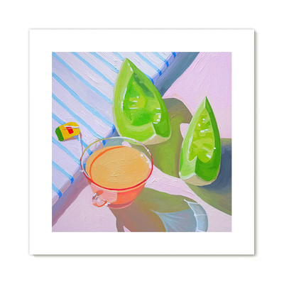 【捡漏合集】画家Leah Gardner复刻艺术版画糖果色静物装饰画芯