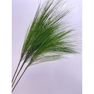 仿真花喷泉草下垂假花马尾松装饰花芦苇狗尾草插花花艺插花造景树