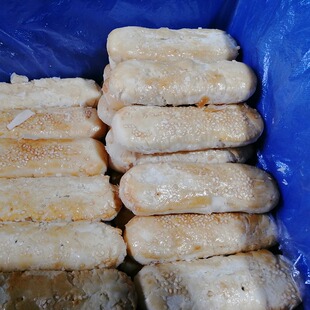 石灰窑椒盐味牛舌饼陕西渭南西安特产小吃老式手工糕点传统零食