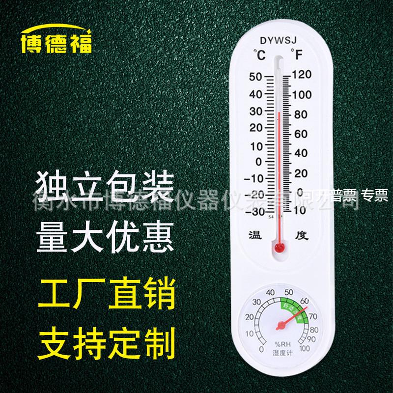 壁挂式温湿度计家用室内温度计长条DYWSJ温度表室内外温度计挂式