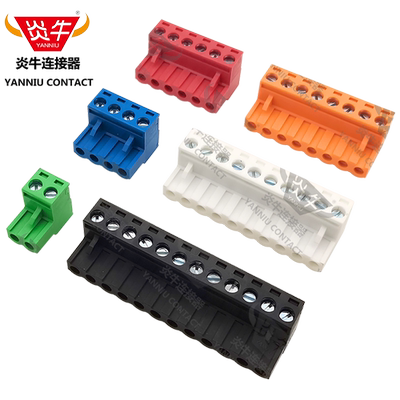 5.08mm炎牛铜环保PCB接线端子YN2EDGK/KF2EDGK/2ESDV/MSTB 2,5-ST