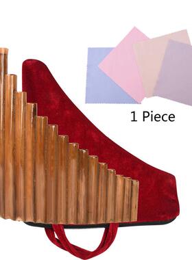 Muspor 15管G调竹制排箫+清洁棒+清洁布-左手