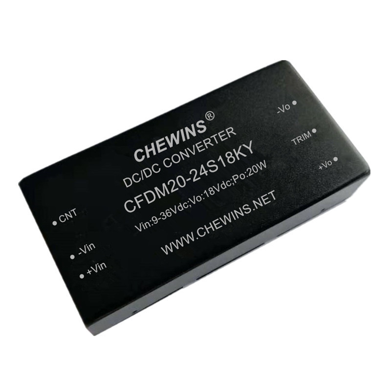 CFDM20-24S03KY 矿用DCDC电源模块9-36V输入24V转3.3V光耦保护20W