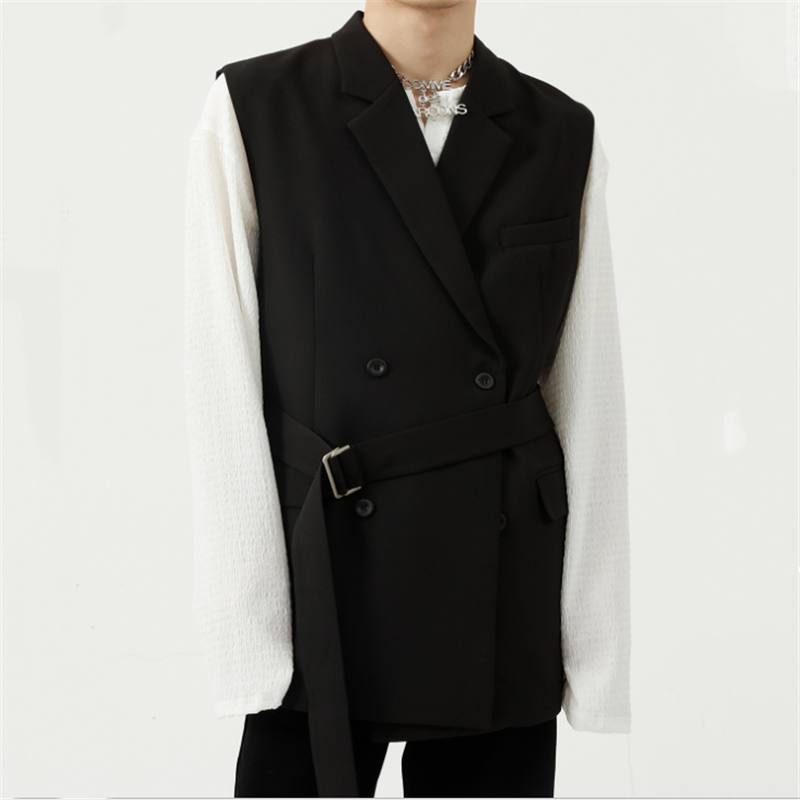 韩版新款四季青春宽松帅气马甲潮男无袖休闲流行百搭马甲,男装,常规马甲,淘宝优惠券,粉丝福利购,淘宝优惠卷